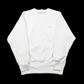 Advisory Board Crystals Crewneck Waffle (White)