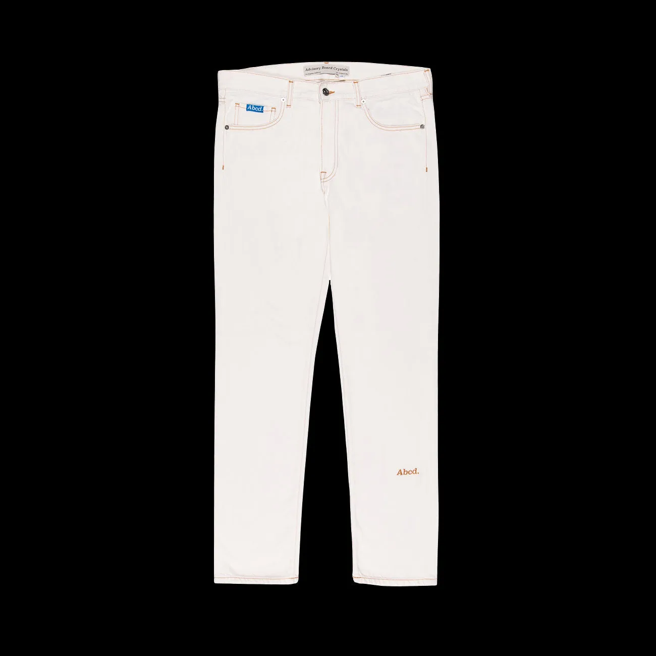 Advisory Board Crystals Denim (White) Slim Fit