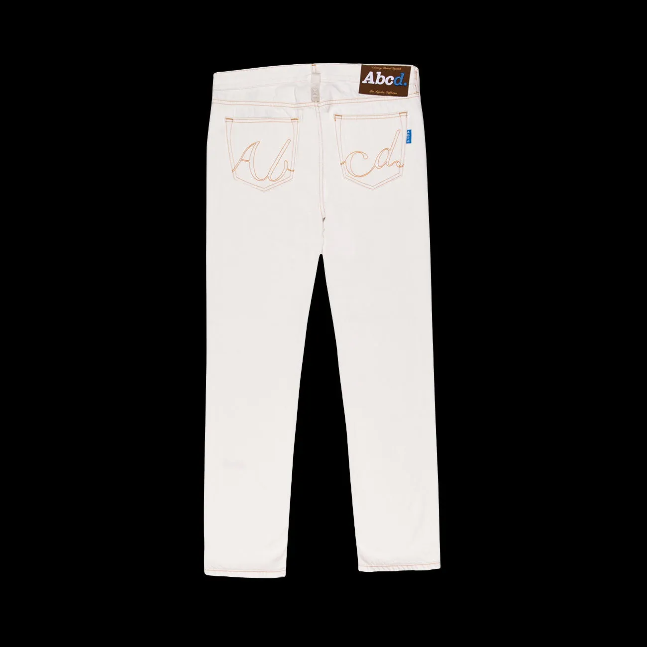 Advisory Board Crystals Denim (White) Slim Fit