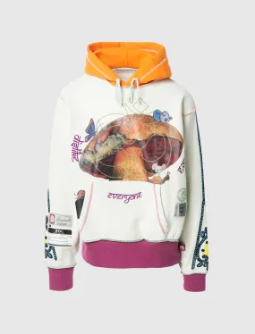 ADVISORY BOARD CRYSTALS EQUALITY HOODIE   LIGHT GREY