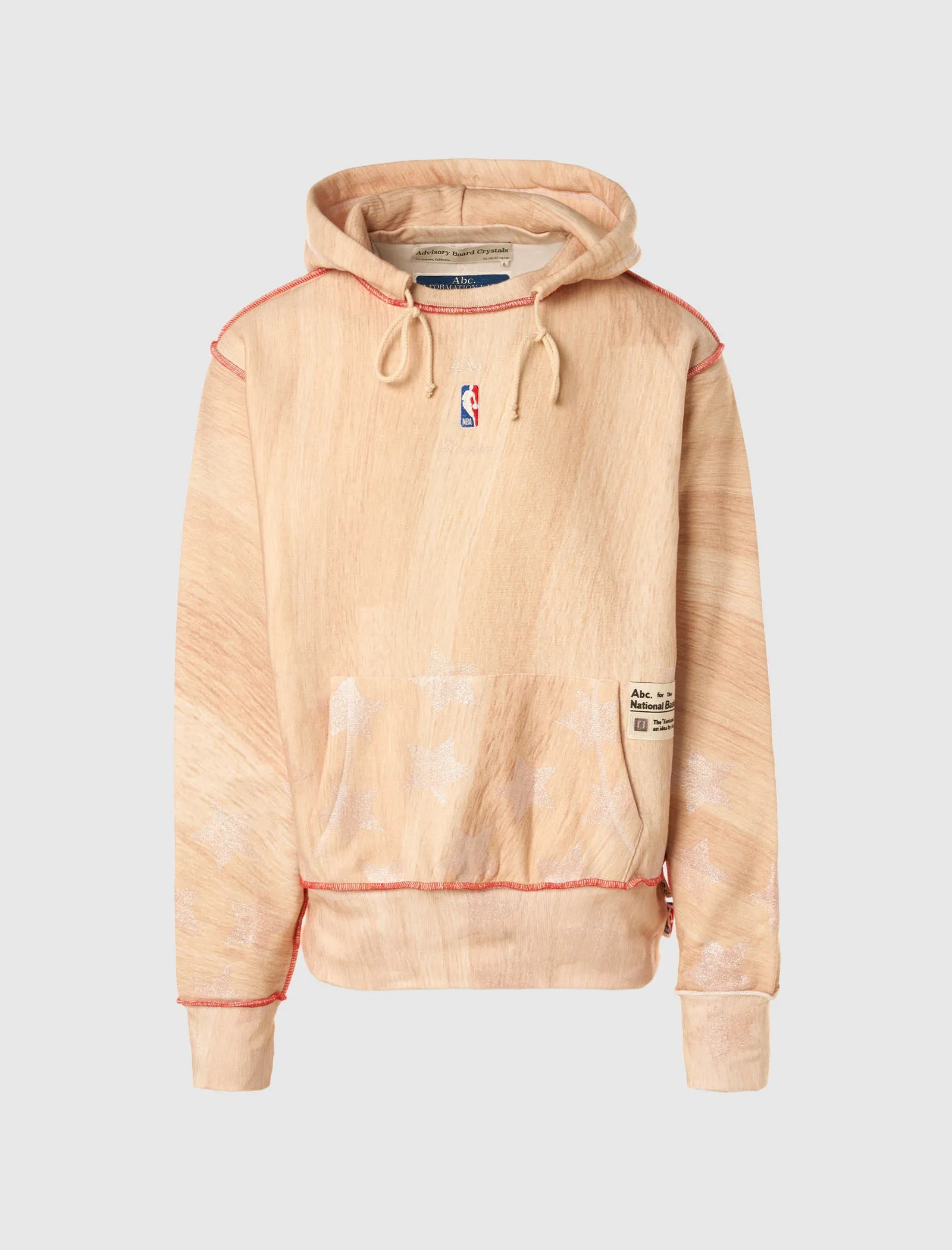 ADVISORY BOARD CRYSTALS NBA HOUSTON HOODIE   WOOD