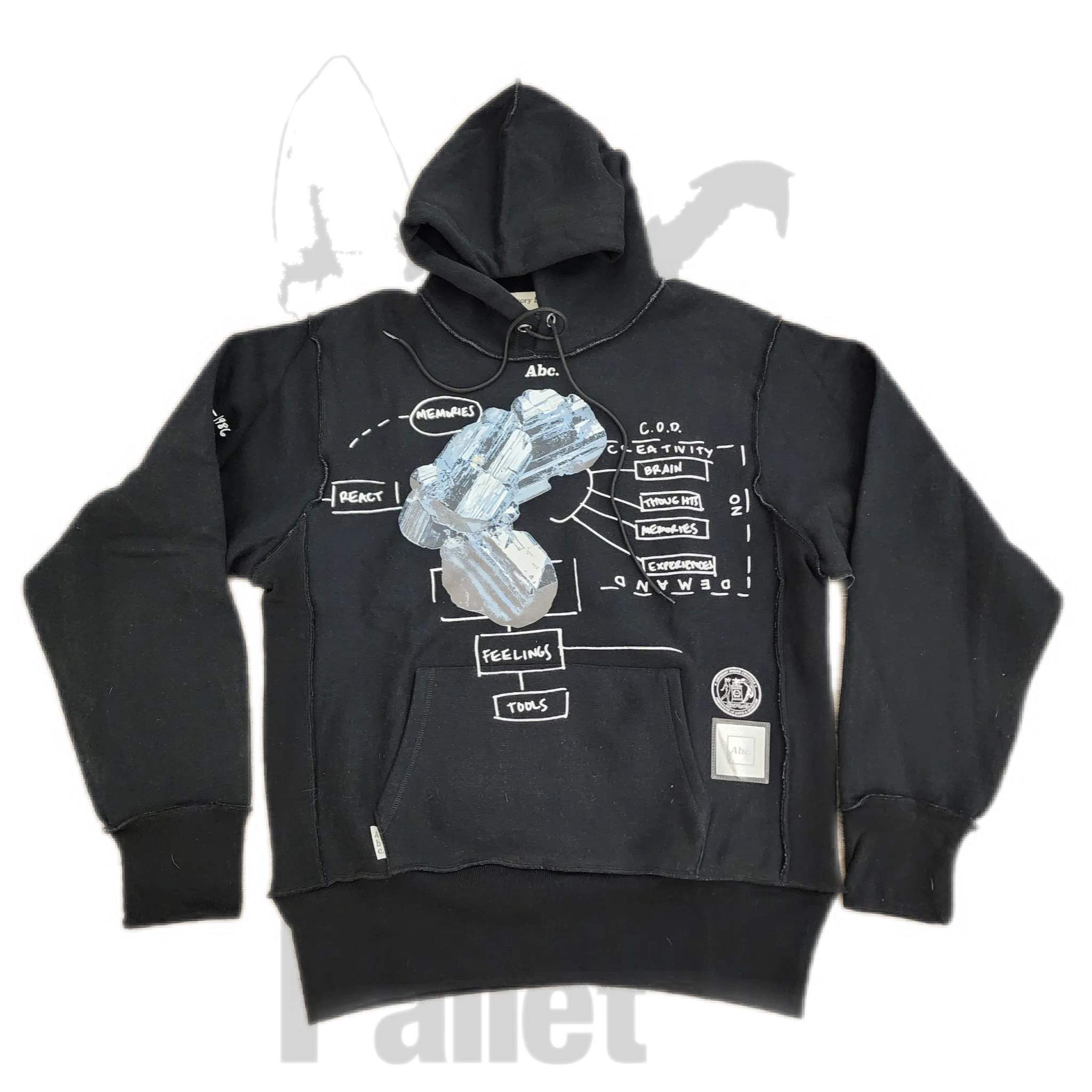 Advisory Board Crystals - Planet Saving Black Hoodie - Size Large