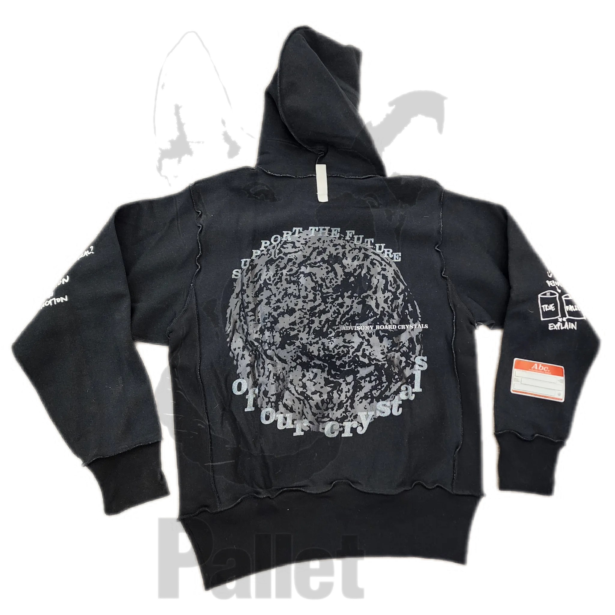 Advisory Board Crystals - Planet Saving Black Hoodie - Size Large