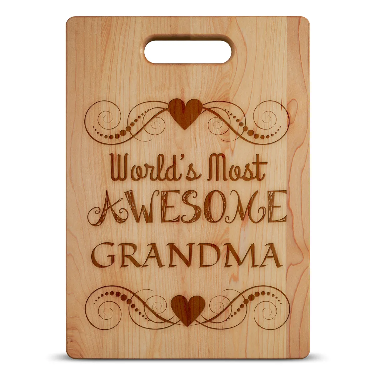 Awesome Grandma Personalized Cutting Board