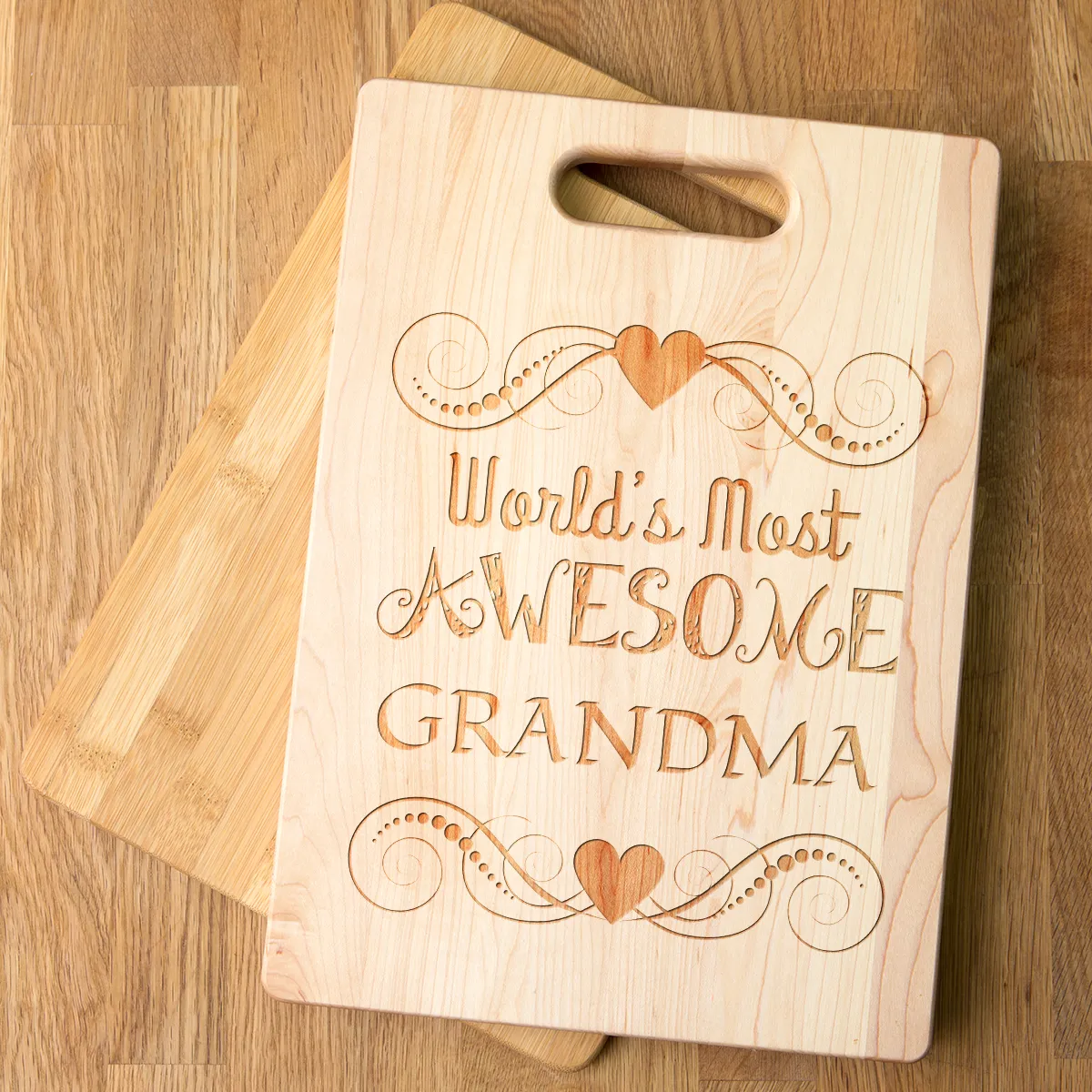 Awesome Grandma Personalized Cutting Board