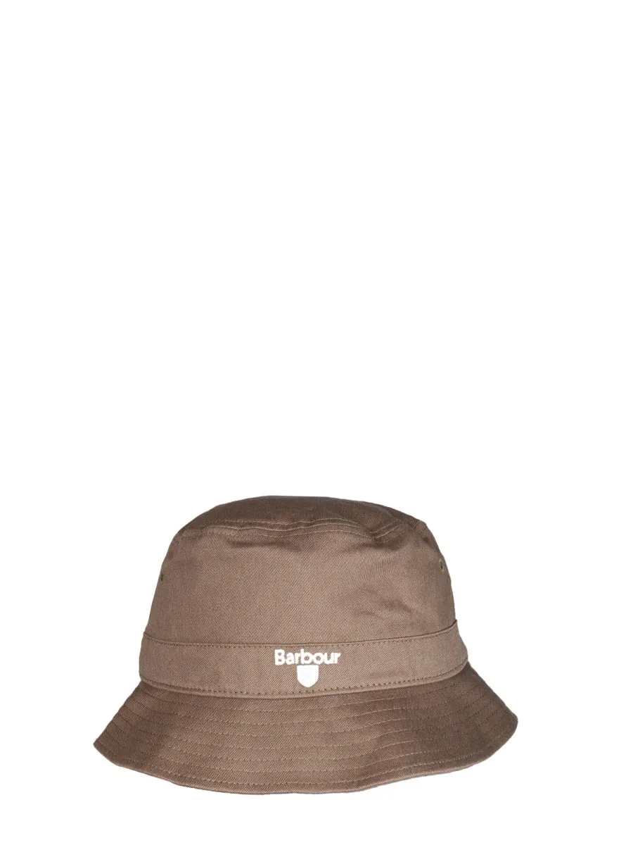 Barbour Logo Embroidered Bucket Hat