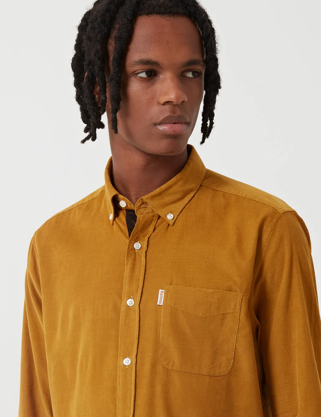 Barbour Parkhurst Shirt - Amber Mustard