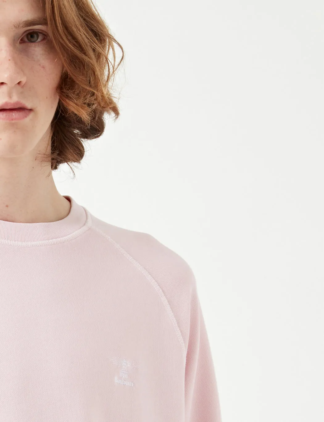 Barbour Pike Crew Sweatshirt - Pink