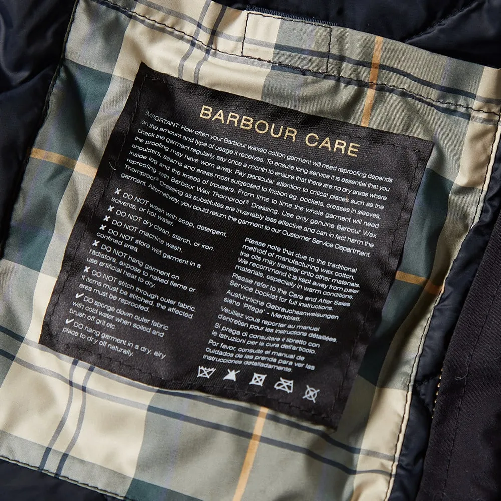 Barbour Seven Beattock Wax JacketNavy