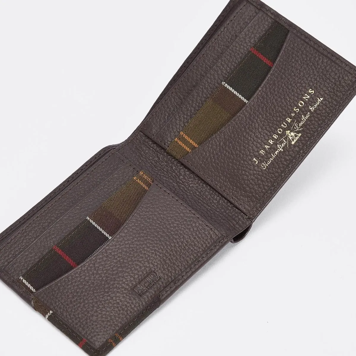 Barbour Tarbert Wallet in Chocolate