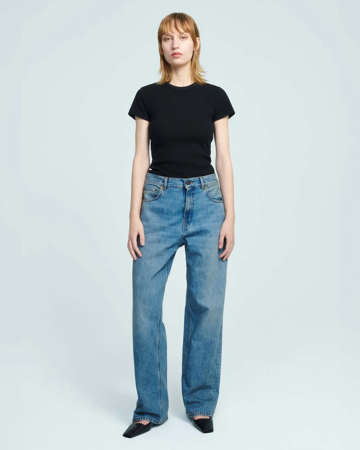 Bonnie Oil Jean - Medium Wash Denim