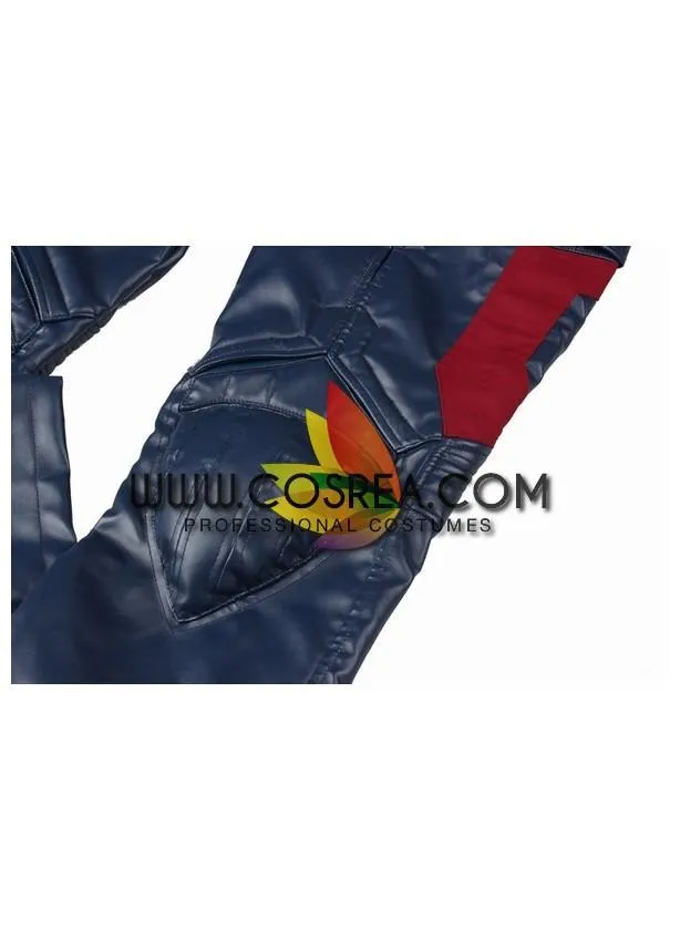 Captain America Civil War PU Leather Cosplay Costume