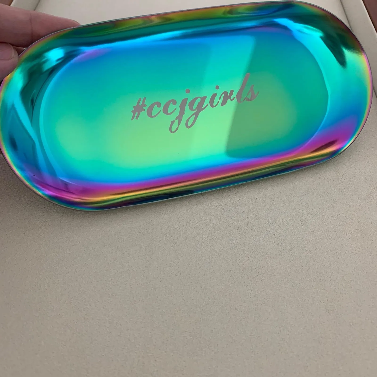 CCJ Rainbow Display Tray