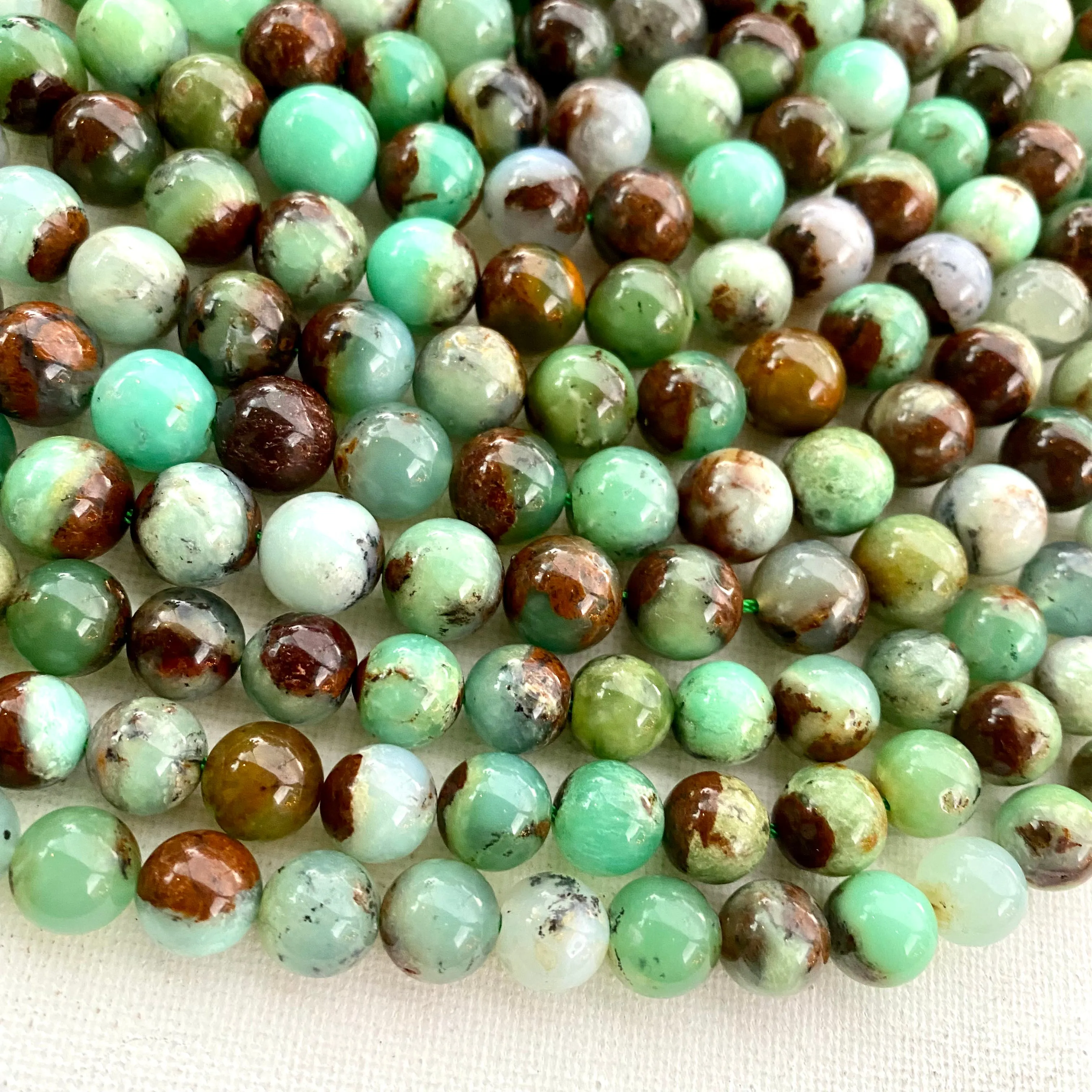 Chrysoprase Rounds