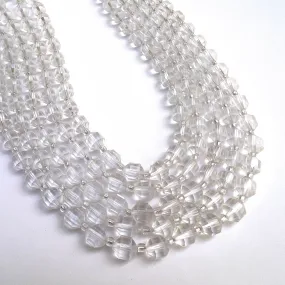 Clear Quartz - Faceted Double-terminated Shape