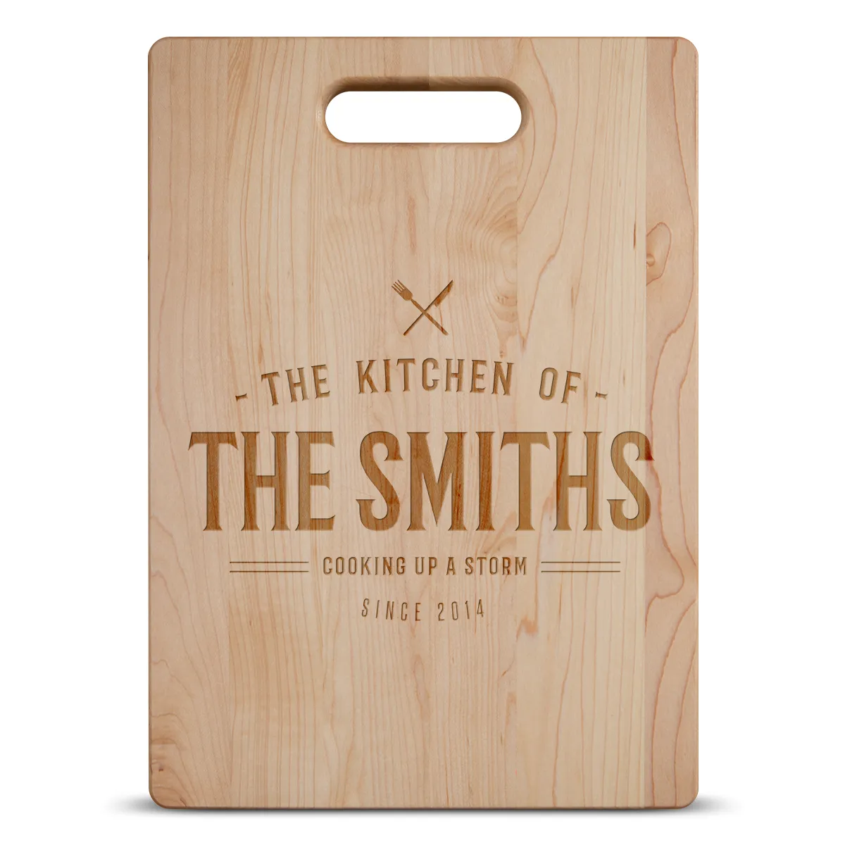 Cooking up A Storm Personalized Cutting Board