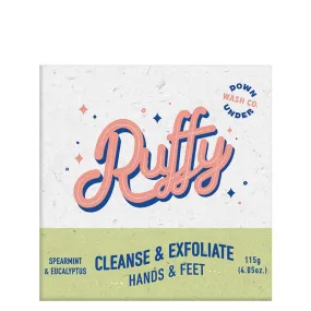 Downunder Wash Co Ruffy Cleanse & Exfoliate - Hands & Feet