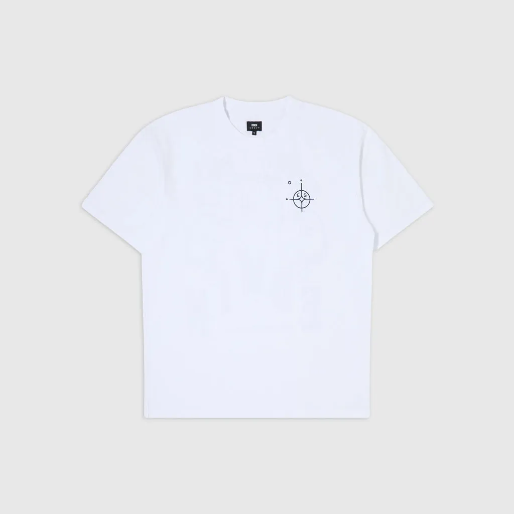 Edwin Angels TS Single Jersey - White Garment Wash