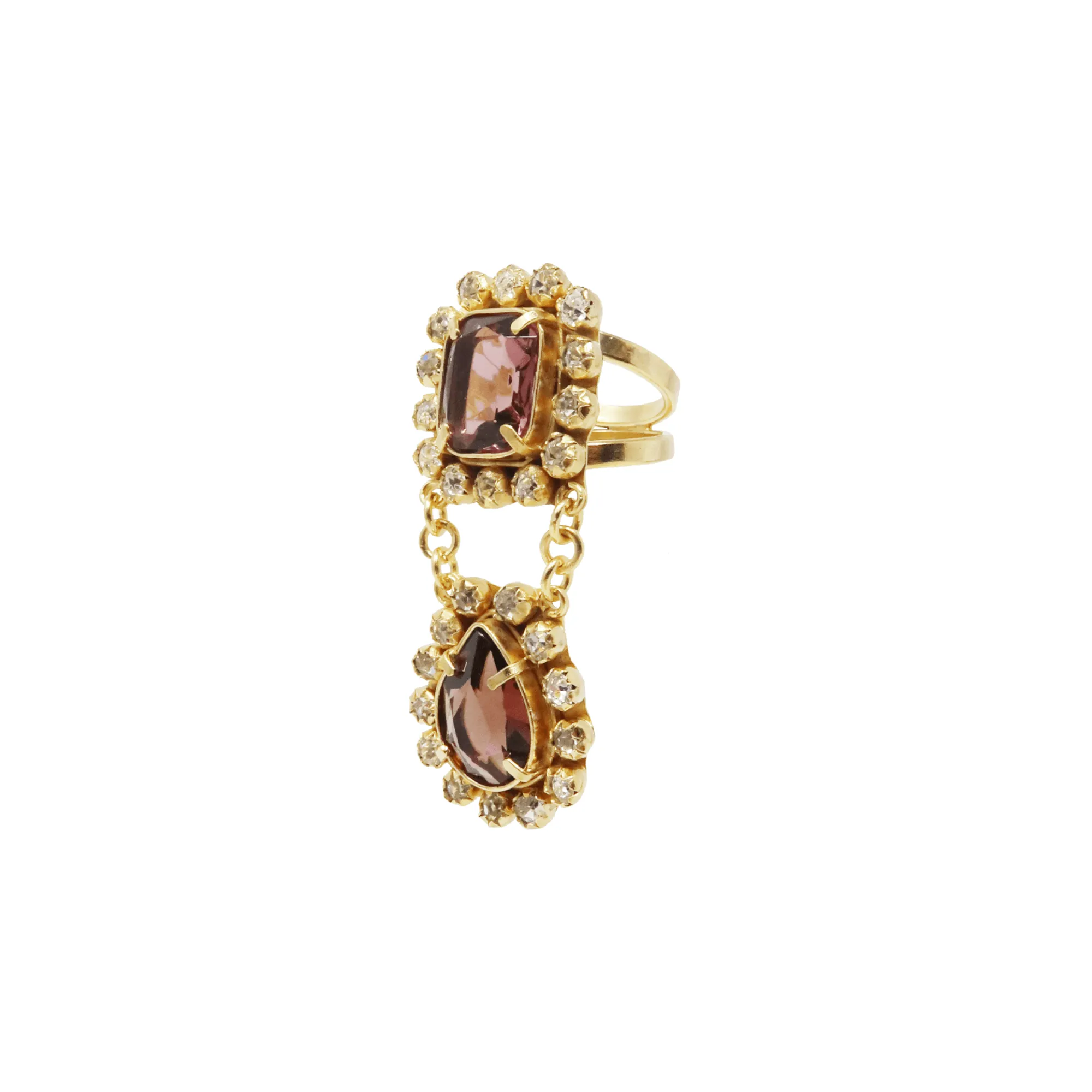 Ezra Crystals Ring