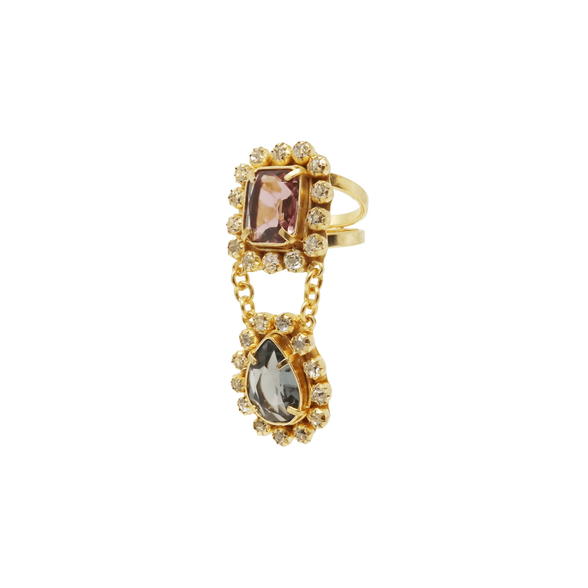 Ezra Crystals Ring