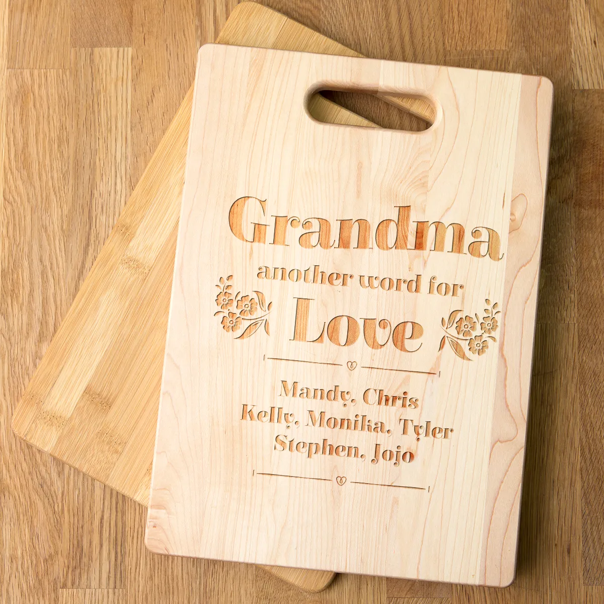 Grandma Another Word For Love Personalized Cutting Board