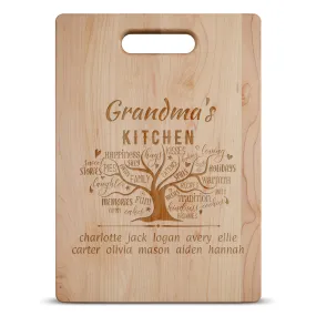 Grandma's Kitchen Personalized Cutting Board