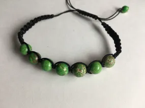 Green Peace Stone Braclet