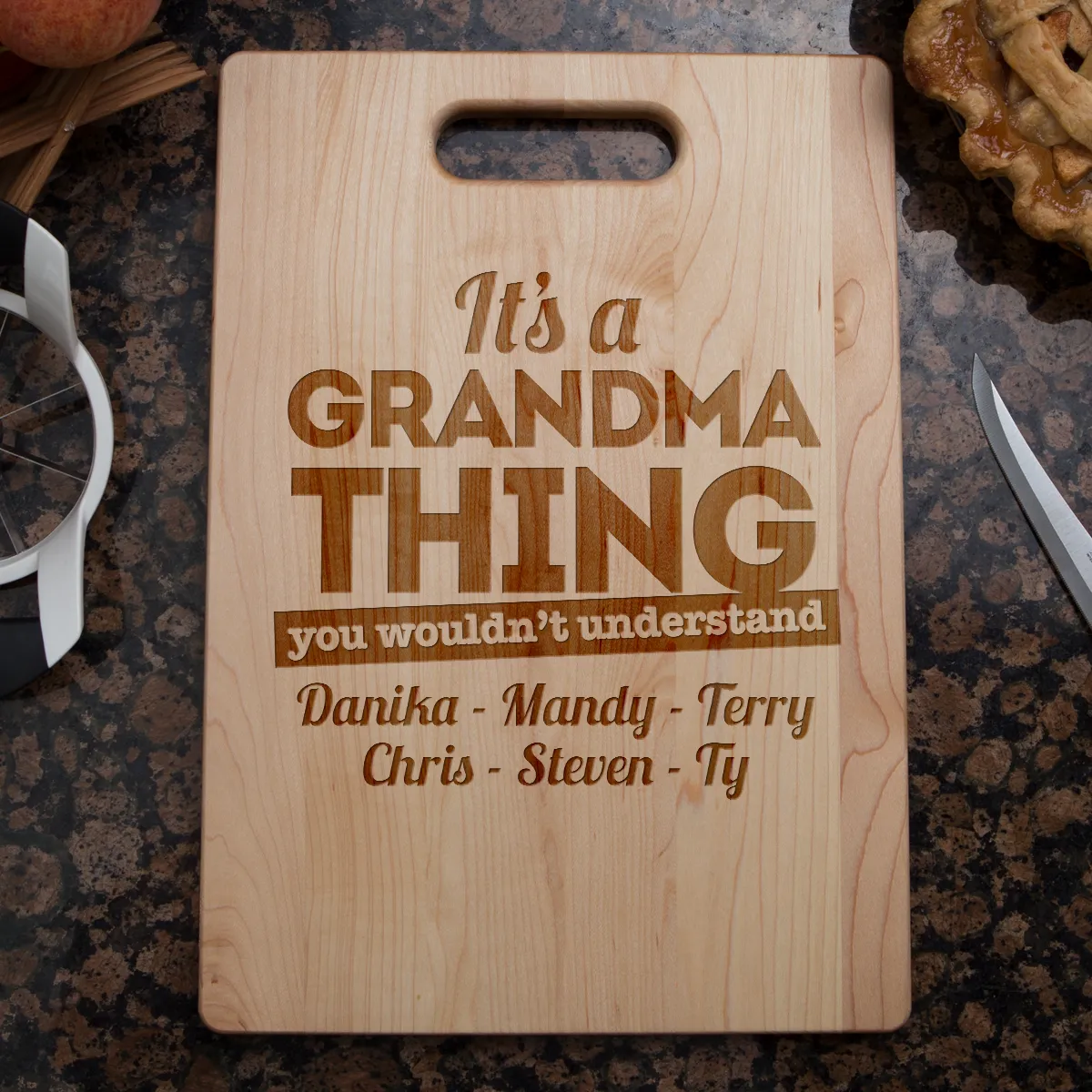 It's A Grandma Thing Personalized Cutting Board