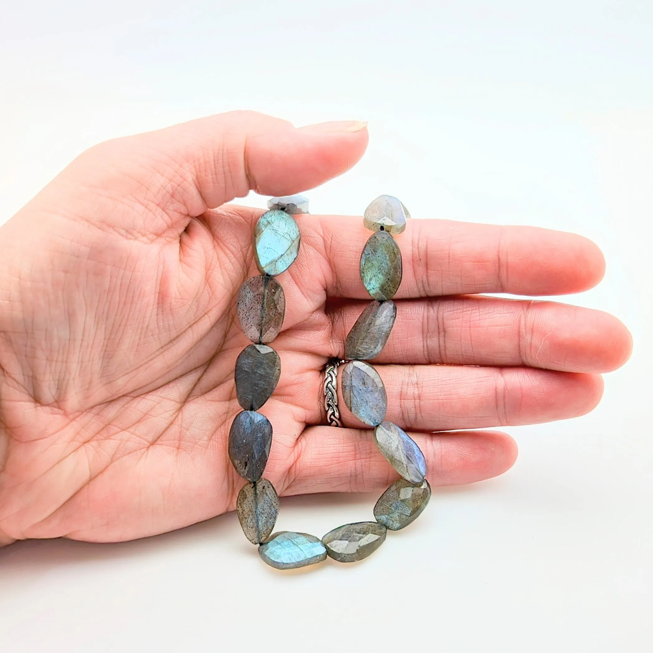 Labradorite Faceted Nuggets