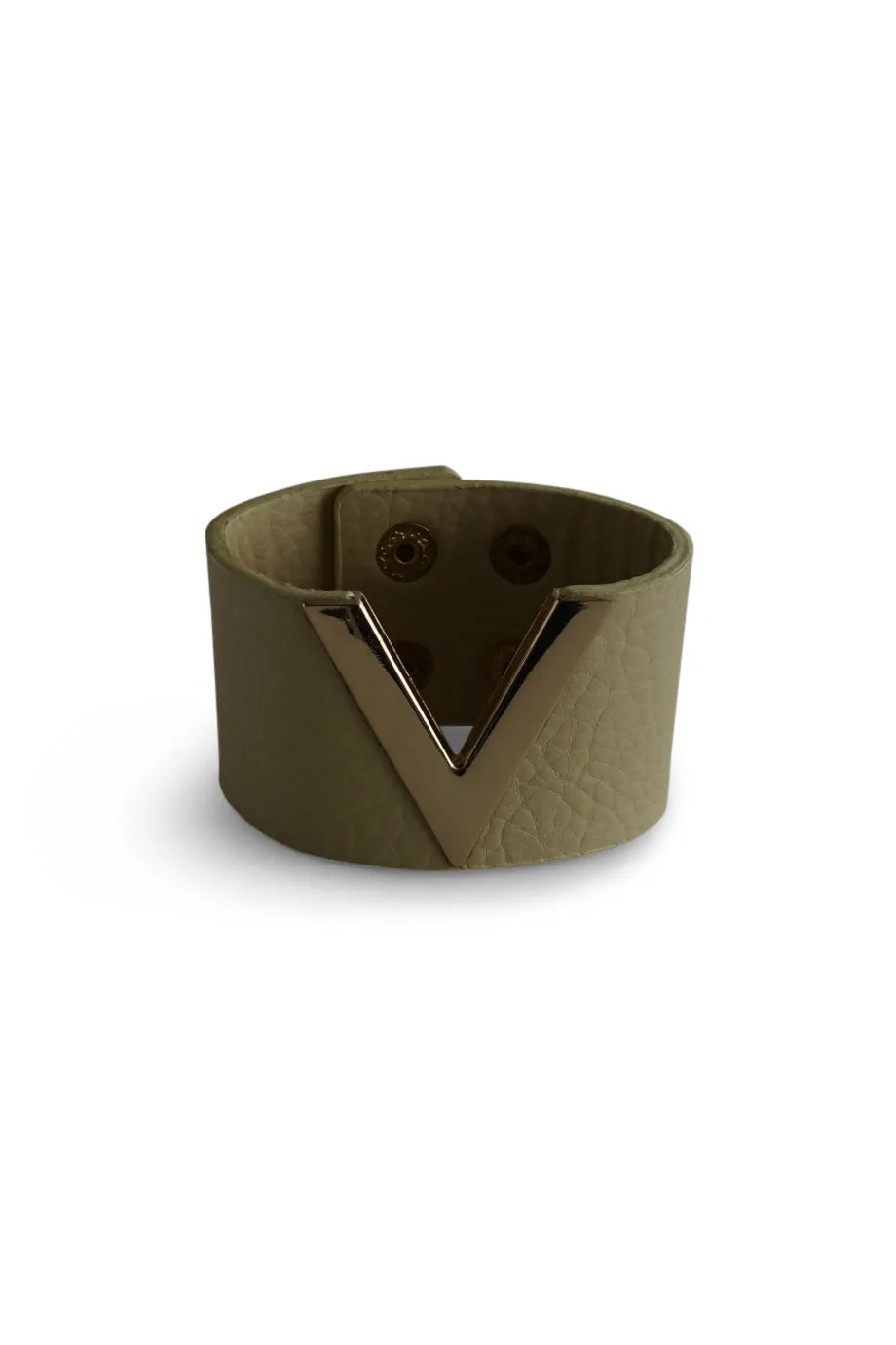 Leather Punk Bangle