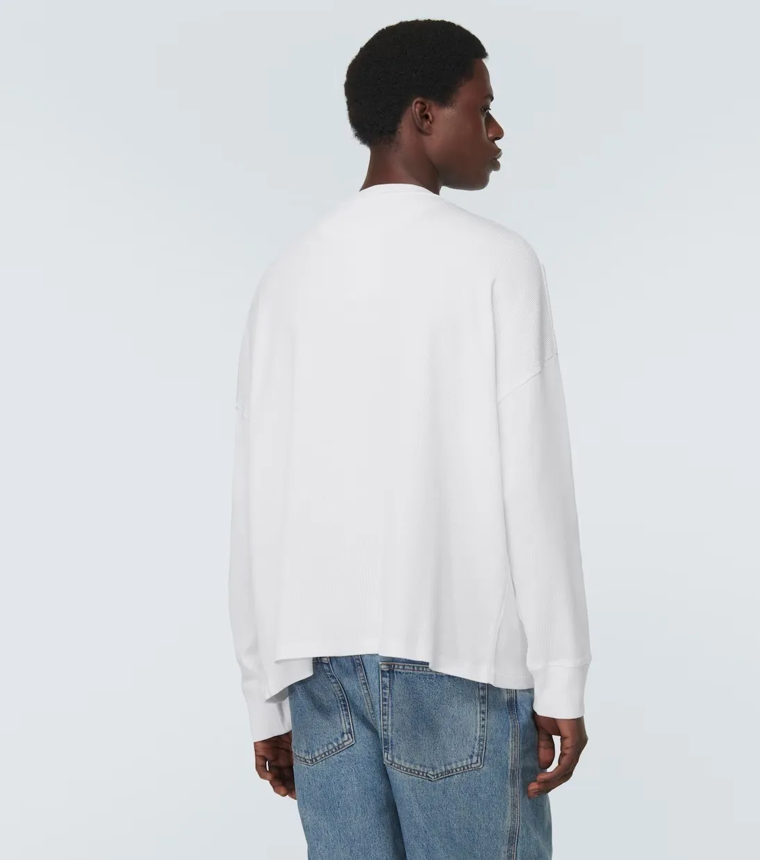 LOEWE  |Oversized fit long sleeve T-shirt in cotton