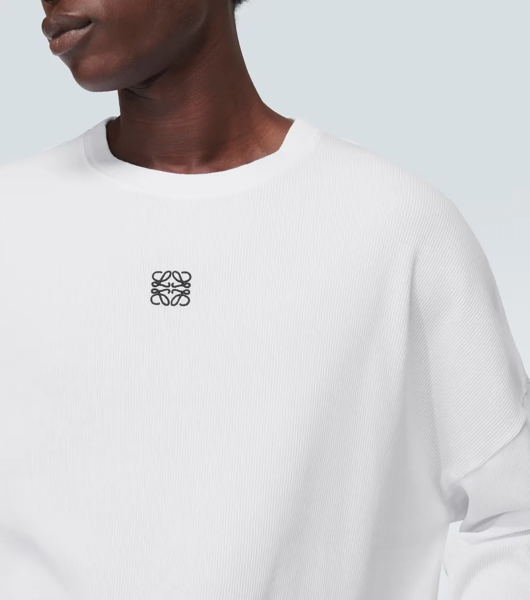 LOEWE  |Oversized fit long sleeve T-shirt in cotton