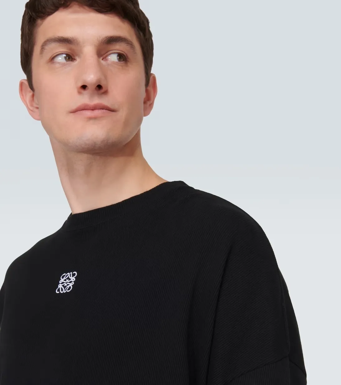 LOEWE  |Oversized fit long sleeve T-shirt in cotton