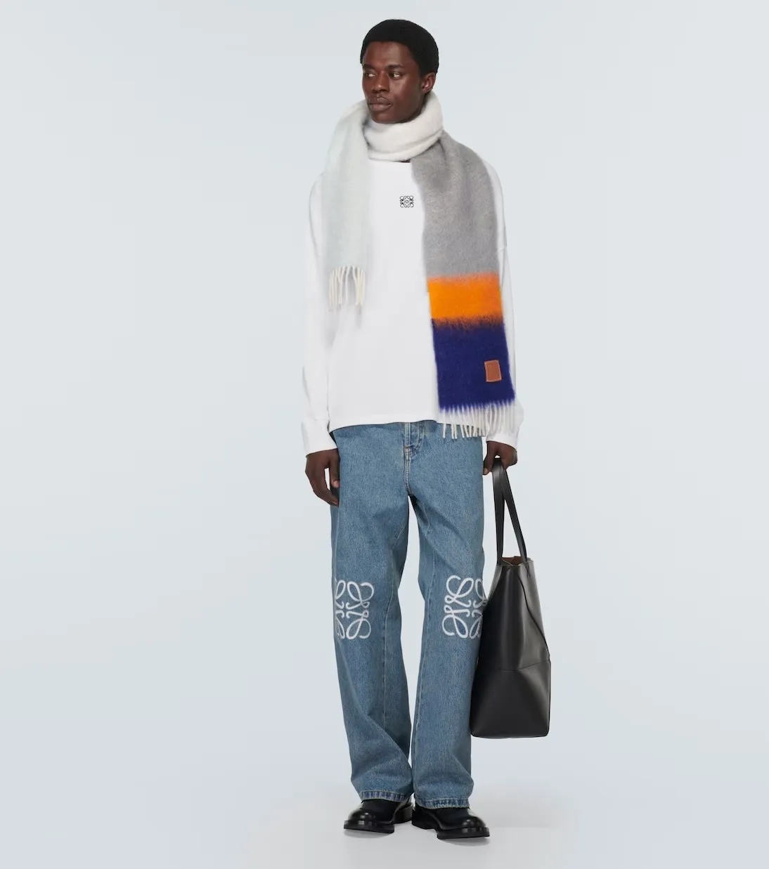 LOEWE  |Oversized fit long sleeve T-shirt in cotton