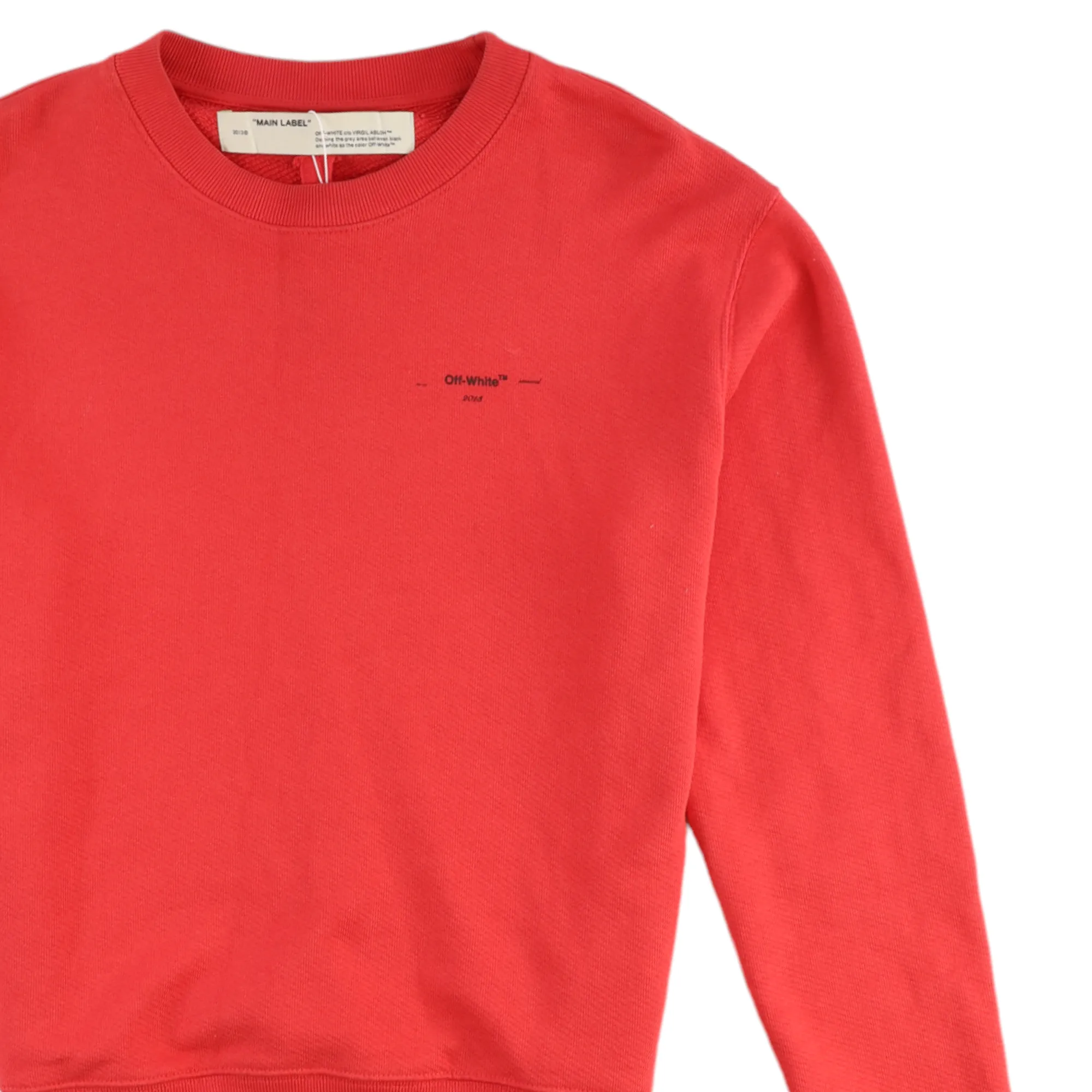 Men's Logo Sweatshirt Red Size M