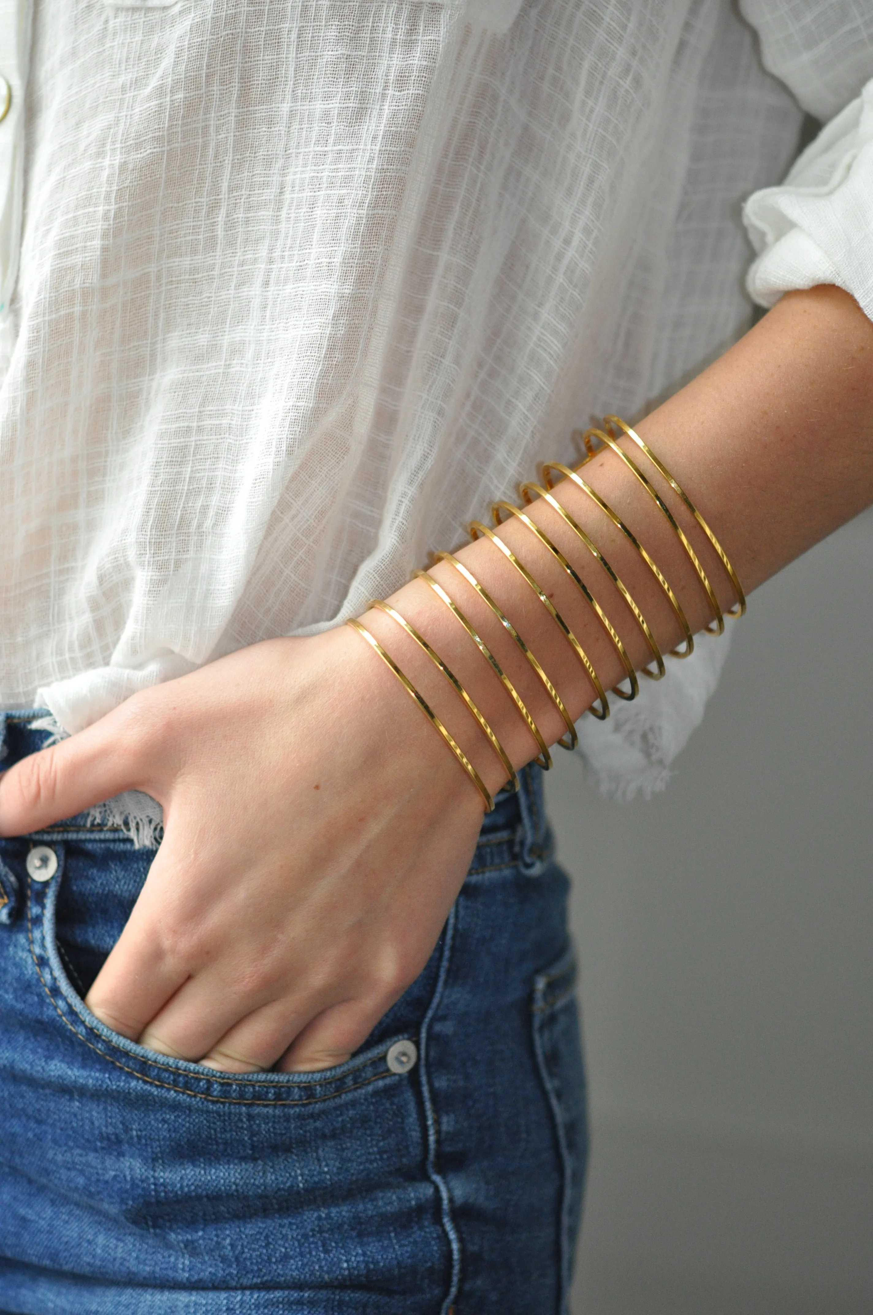 NOA Gold Gleam Cuff