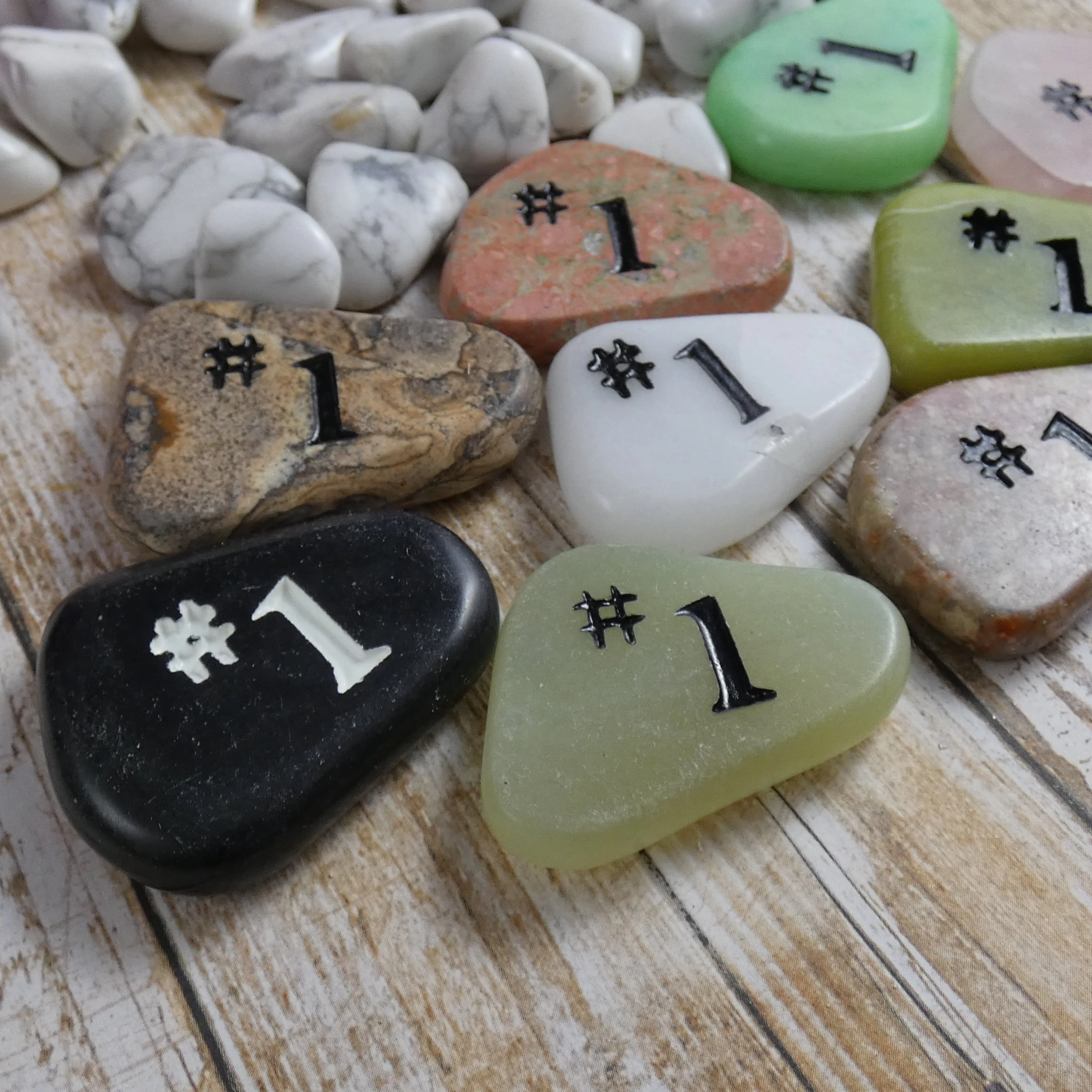 Palm Stone Worry Stone #1