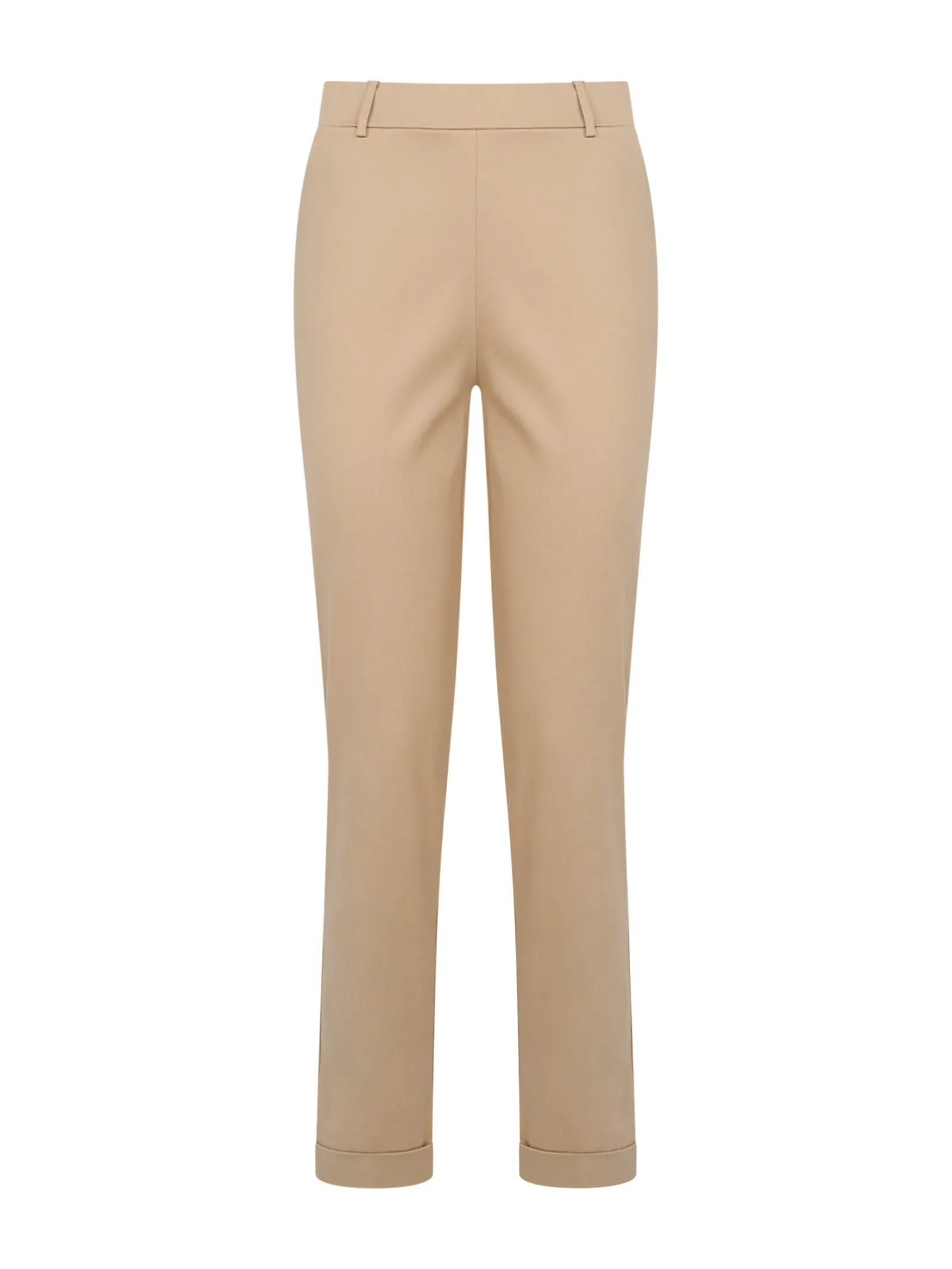 Pantalone Chino in Satin Power - Irish Cream