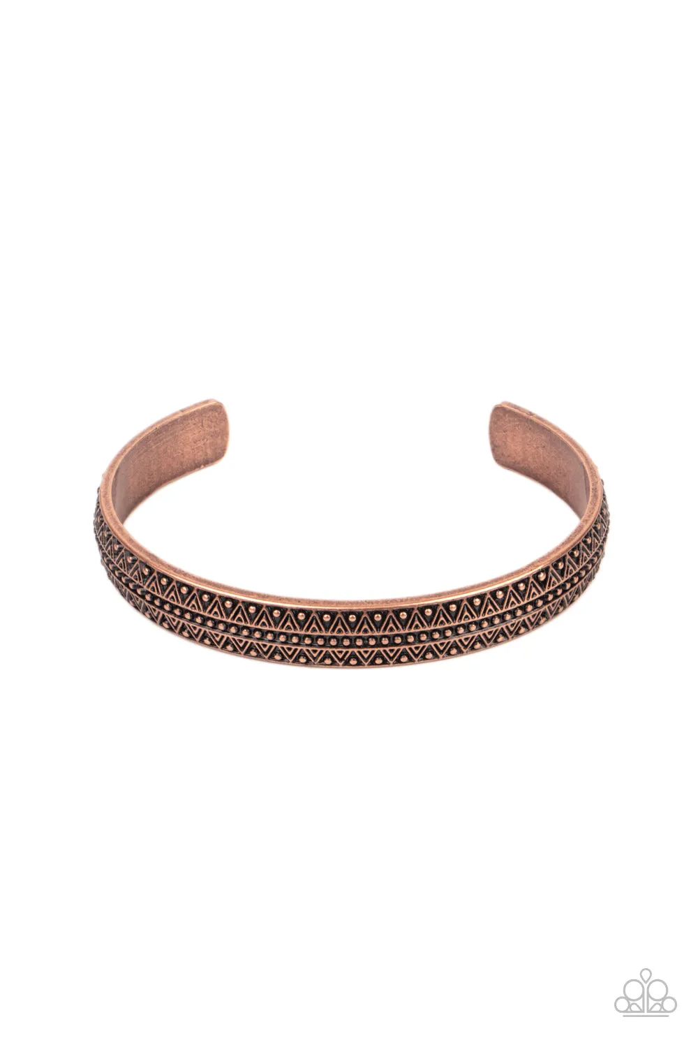 Paparazzi Peak Conditions - Copper Cuff Bracelet