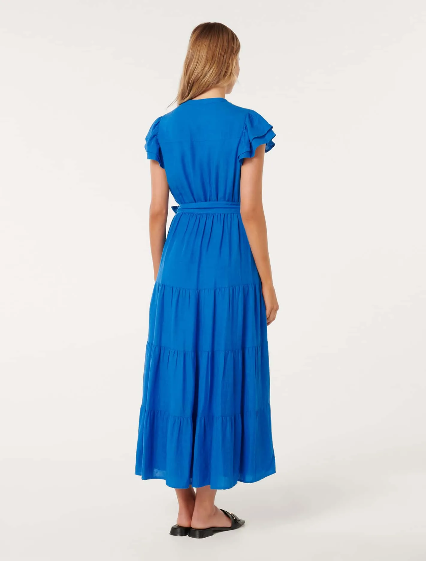 Ramona Tiered Shirt Midi Dress