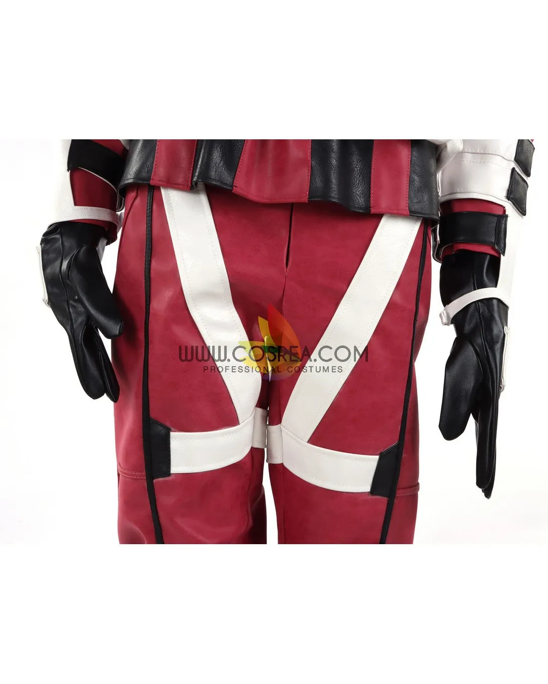 Red Guardian Reinforced PU Cosplay Costume