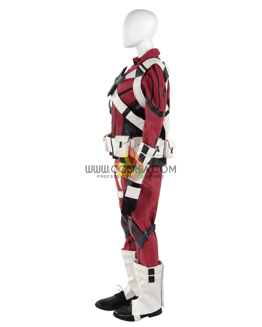 Red Guardian Reinforced PU Cosplay Costume