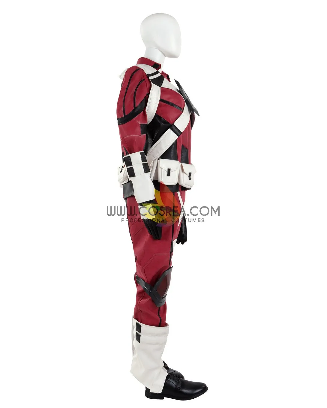 Red Guardian Reinforced PU Cosplay Costume