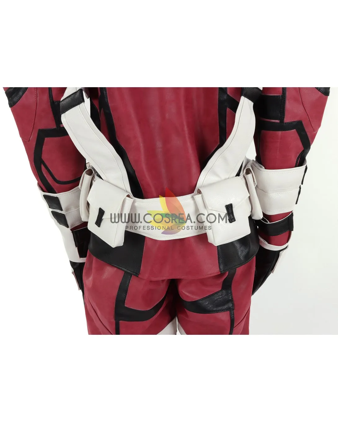 Red Guardian Reinforced PU Cosplay Costume