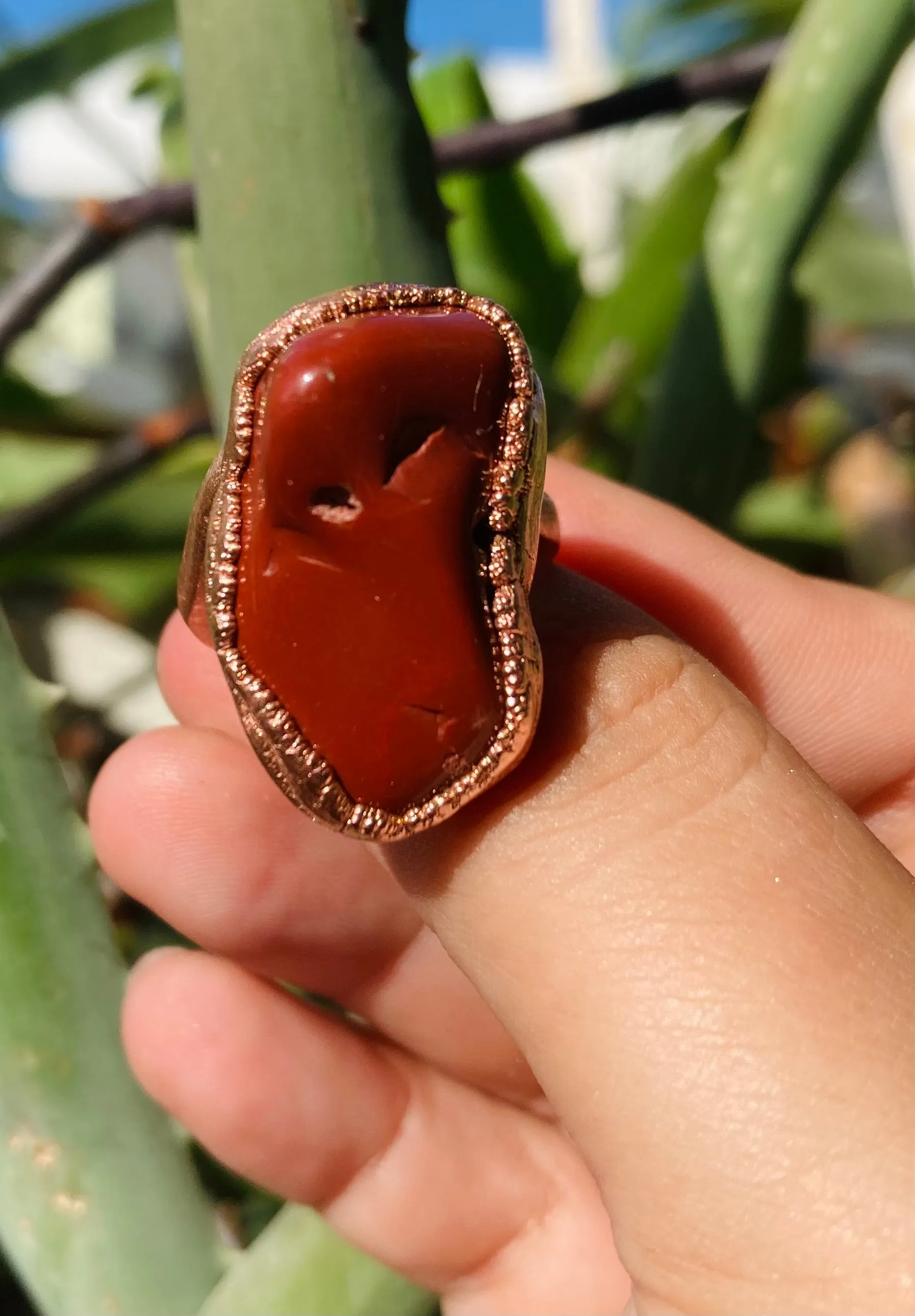 Red Jasper Size 7