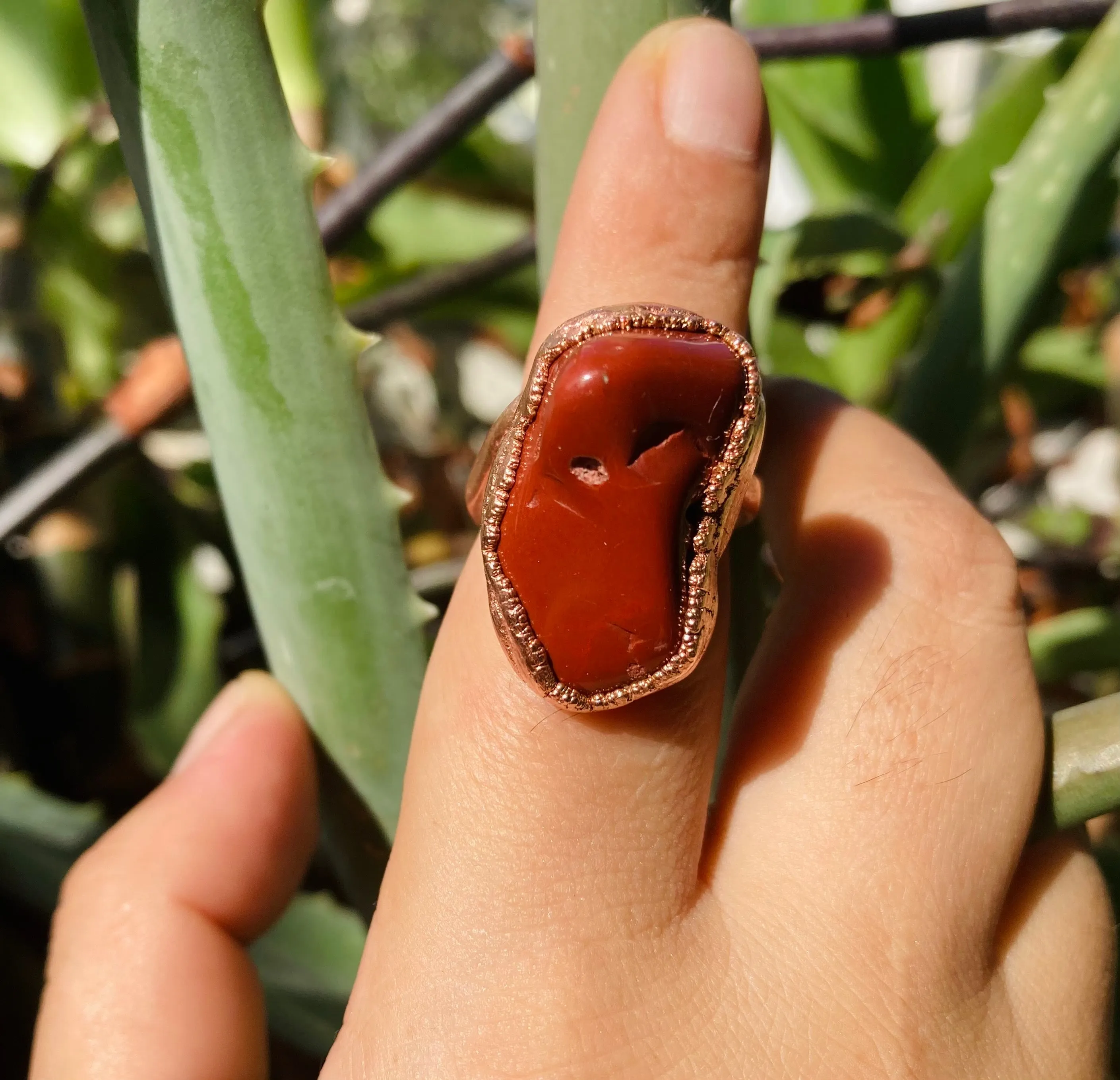 Red Jasper Size 7