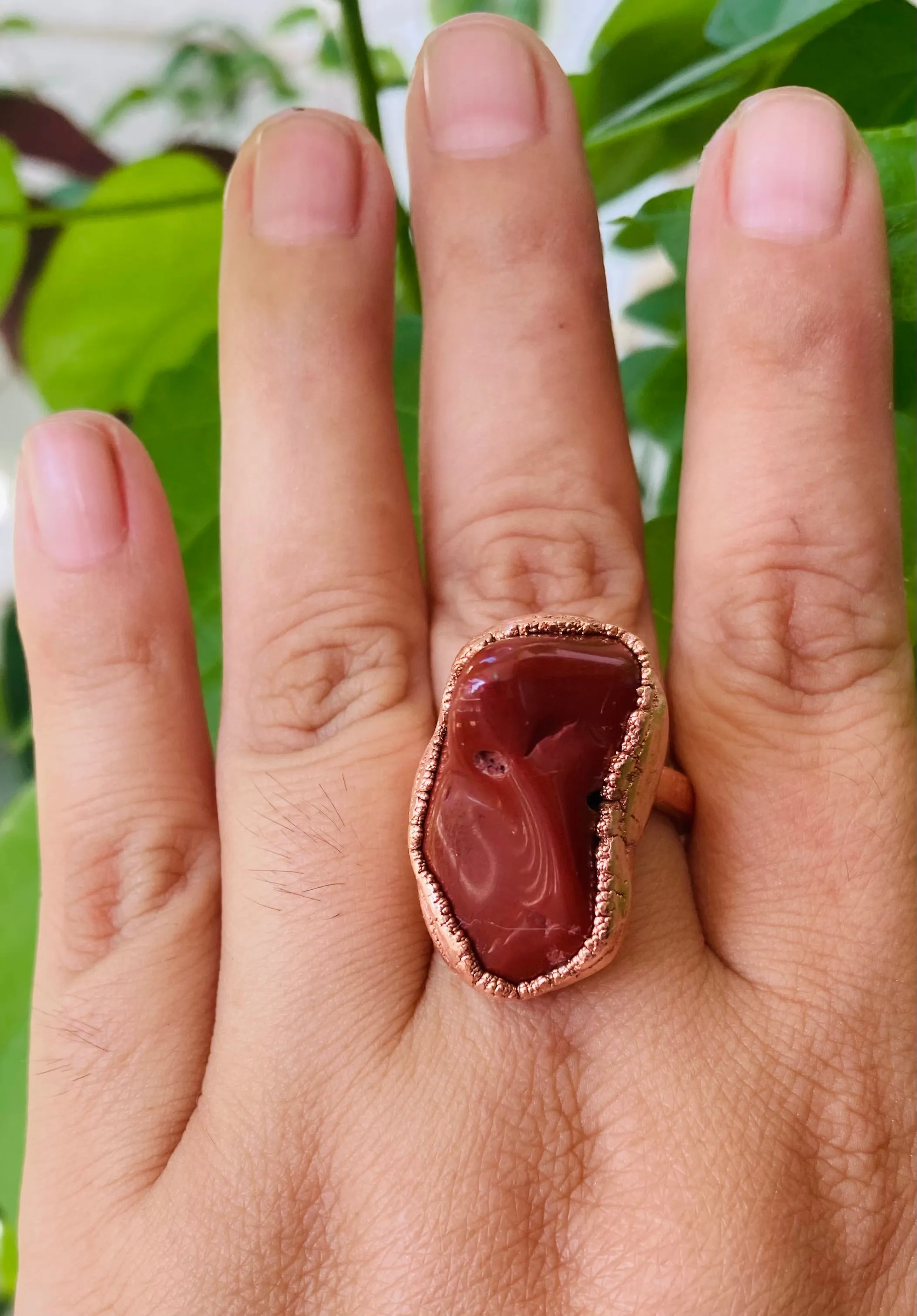 Red Jasper Size 7