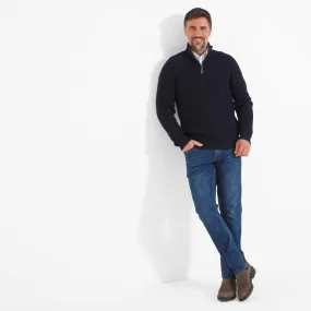 Schoffel Forres Lambswool 1/4 Zip Jumper