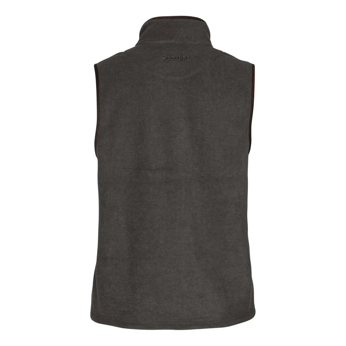 Seeland Woodcock Earl Fleece Waistcoat - Dark Grey Melange