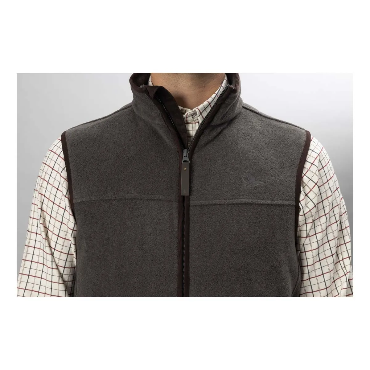 Seeland Woodcock Earl Fleece Waistcoat - Dark Grey Melange